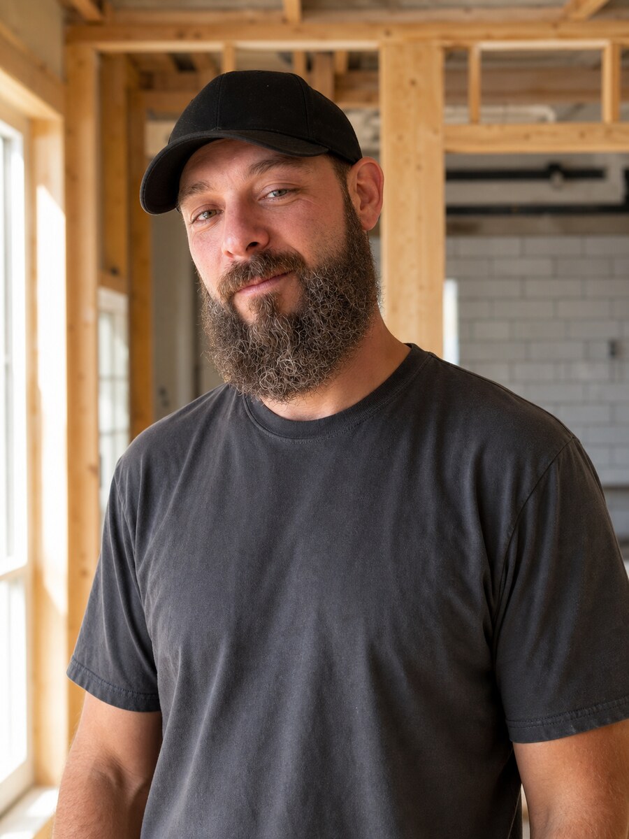 Portrait of Jake Tardani, owner of Odyssey Construction